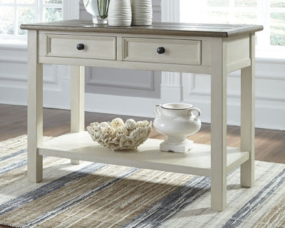 Ashley Signature Design Bolanburg Sofa/Console Table Two-tone T637-4