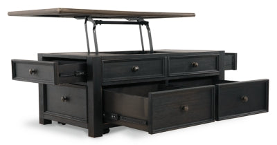 Ashley Signature Design Tyler Creek Coffee Table with Lift Top Grayish Brown/Black T736-20