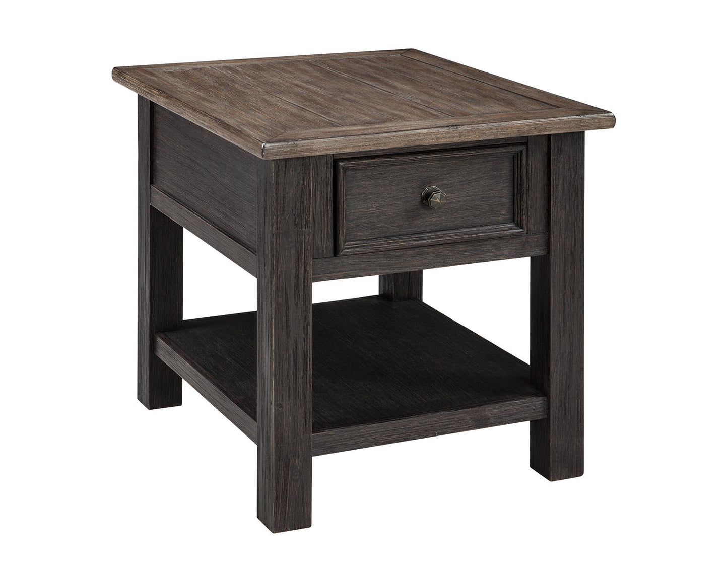 Ashley Signature Design Tyler Creek End Table Grayish Brown/Black T736-3