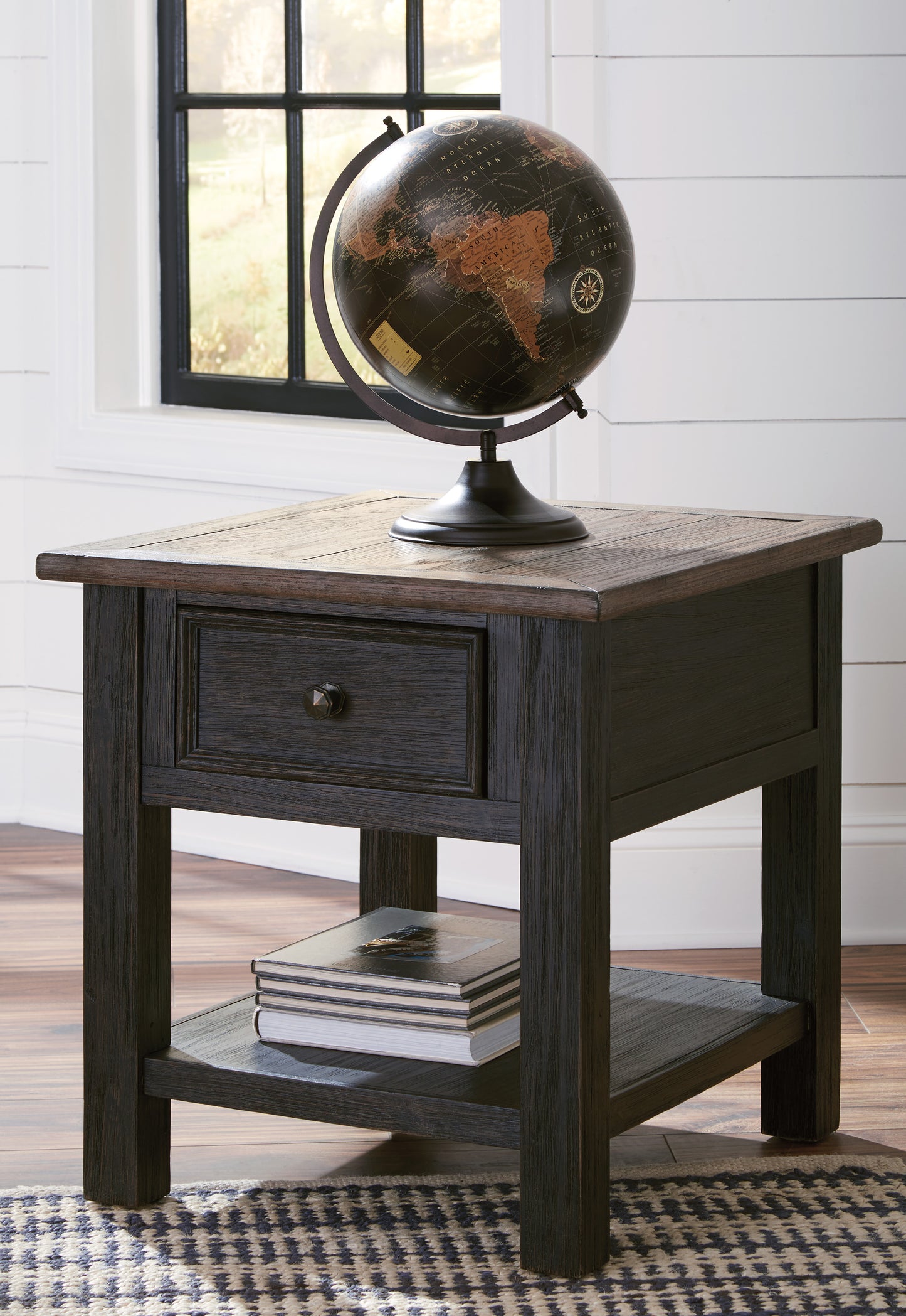 Ashley Signature Design Tyler Creek End Table Grayish Brown/Black T736-3