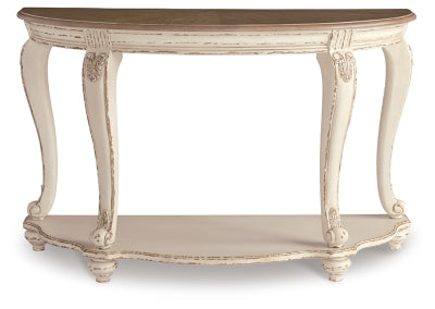 Ashley Signature Design Realyn Sofa Table White/Brown T743-4