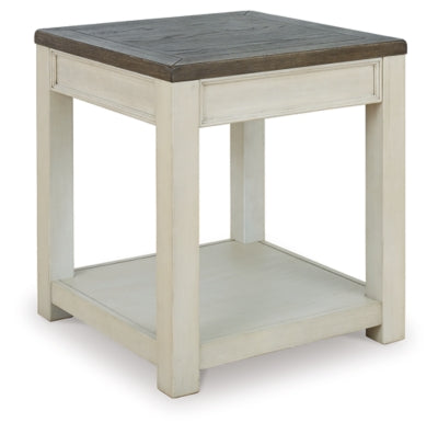 Ashley Signature Design Bolanburg End Table Brown/White T751-2