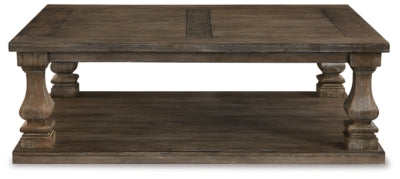 Ashley Signature Design Johnelle Coffee Table Gray T776-1