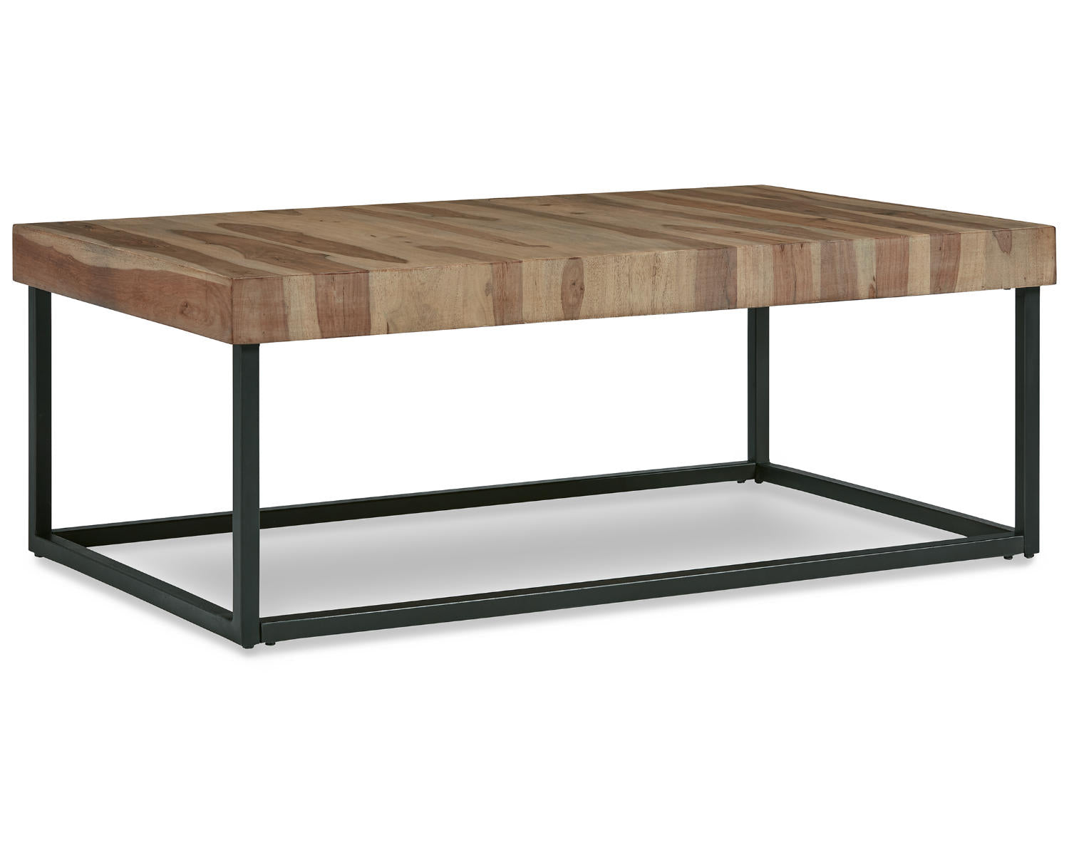 Ashley Signature Design Bellwick Coffee Table Black/Gray;Natural T777-1