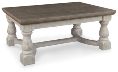 Ashley Signature Design Havalance Coffee Table Gray/White T814-1