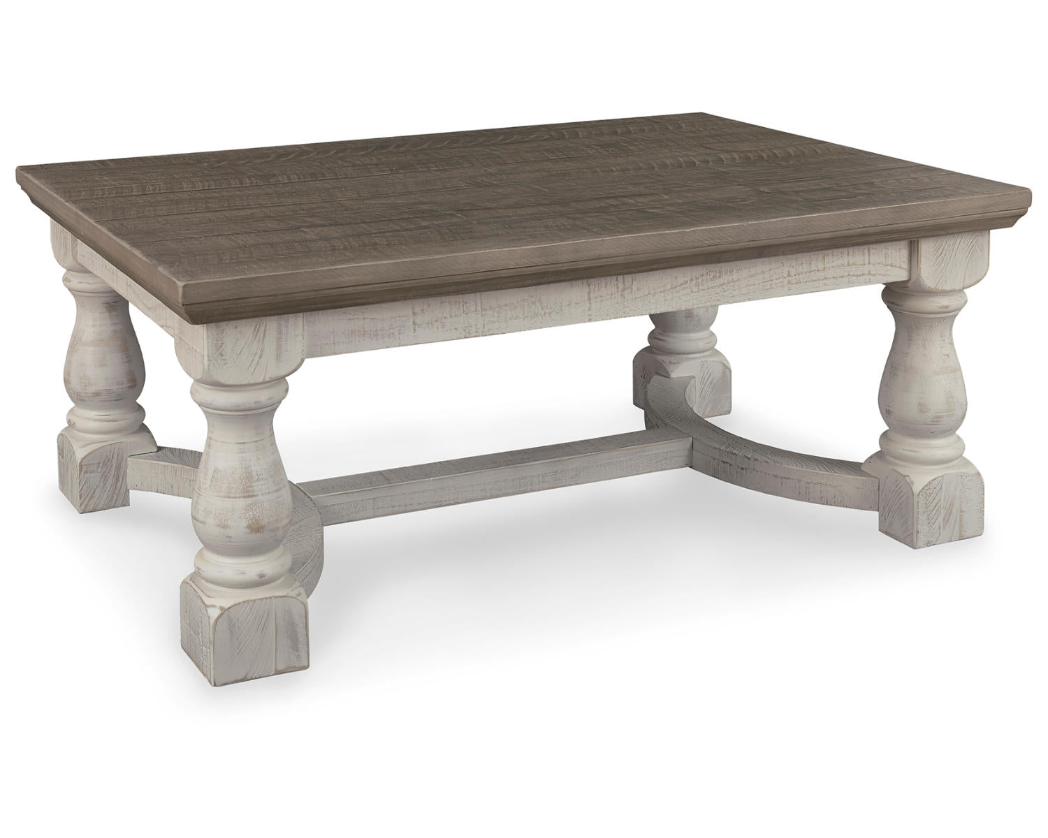 Ashley Signature Design Havalance Coffee Table White;Brown/Beige T814-1