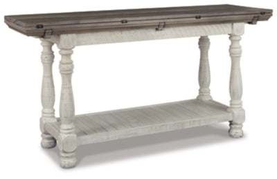 Ashley Signature Design Havalance Sofa/Console Table Gray/White T814-4