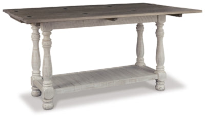 Ashley Signature Design Havalance Sofa/Console Table Gray/White T814-4