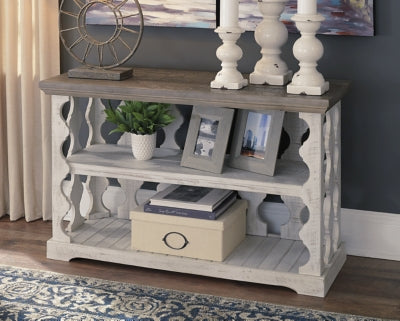 Ashley Signature Design Havalance Sofa/Console Table Gray/White T814-5