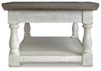 Ashley Signature Design Havalance Lift-Top Coffee Table Gray/White T814-9