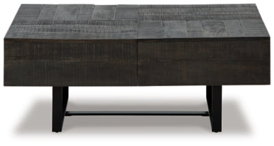 Ashley Signature Design Kevmart Coffee Table Grayish Brown/Black T828-20