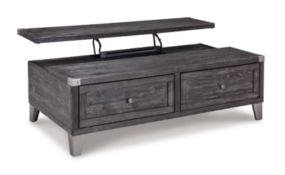 Ashley Signature Design Todoe Coffee Table with Lift Top Dark Gray T901-9