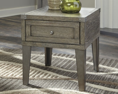 Ashley Signature Design Chazney End Table Rustic Brown T904-3