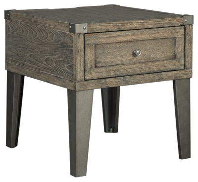 Ashley Signature Design Chazney End Table Rustic Brown T904-3