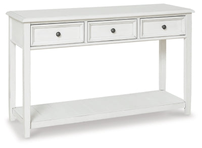 Ashley Signature Design Kanwyn Sofa Table Whitewash T937-4