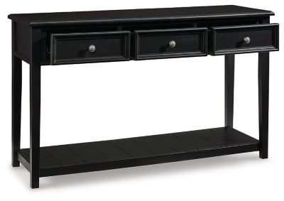 Ashley Signature Design Beckincreek Sofa Table Black T959-4