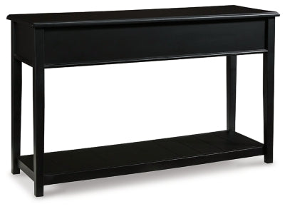 Ashley Signature Design Beckincreek Sofa Table Black T959-4