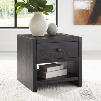 Ashley Signature Design Foyland End Table Black T989-2