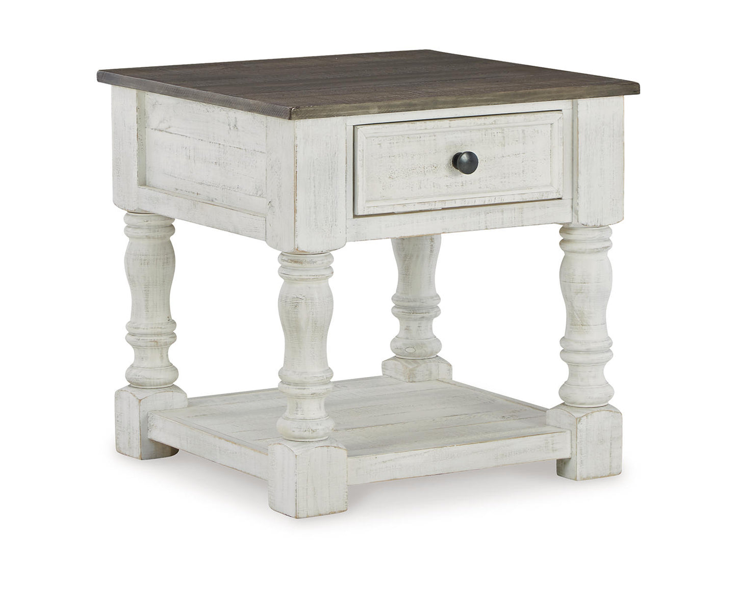 Ashley Signature Design Havalance End Table White;Black/Gray T994-2