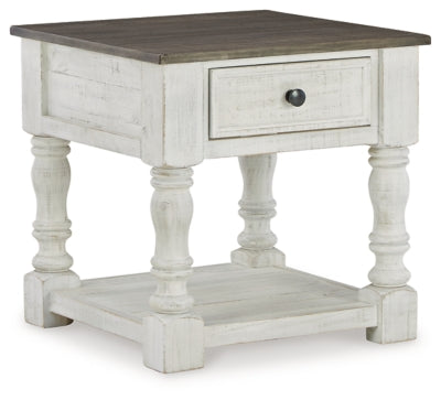 Ashley Signature Design Havalance End Table White/Gray T994-2