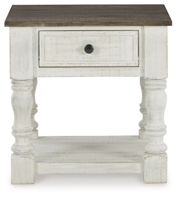 Ashley Signature Design Havalance End Table White/Gray T994-2