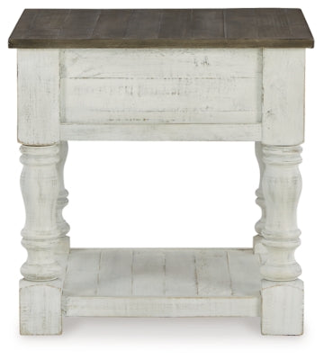 Ashley Signature Design Havalance End Table White/Gray T994-2