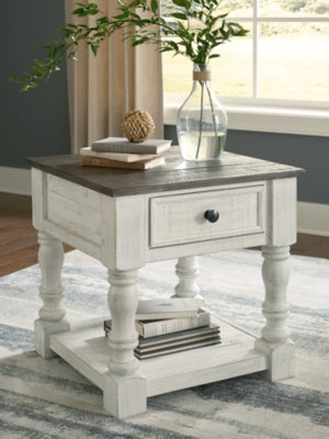 Ashley Signature Design Havalance End Table White/Gray T994-2