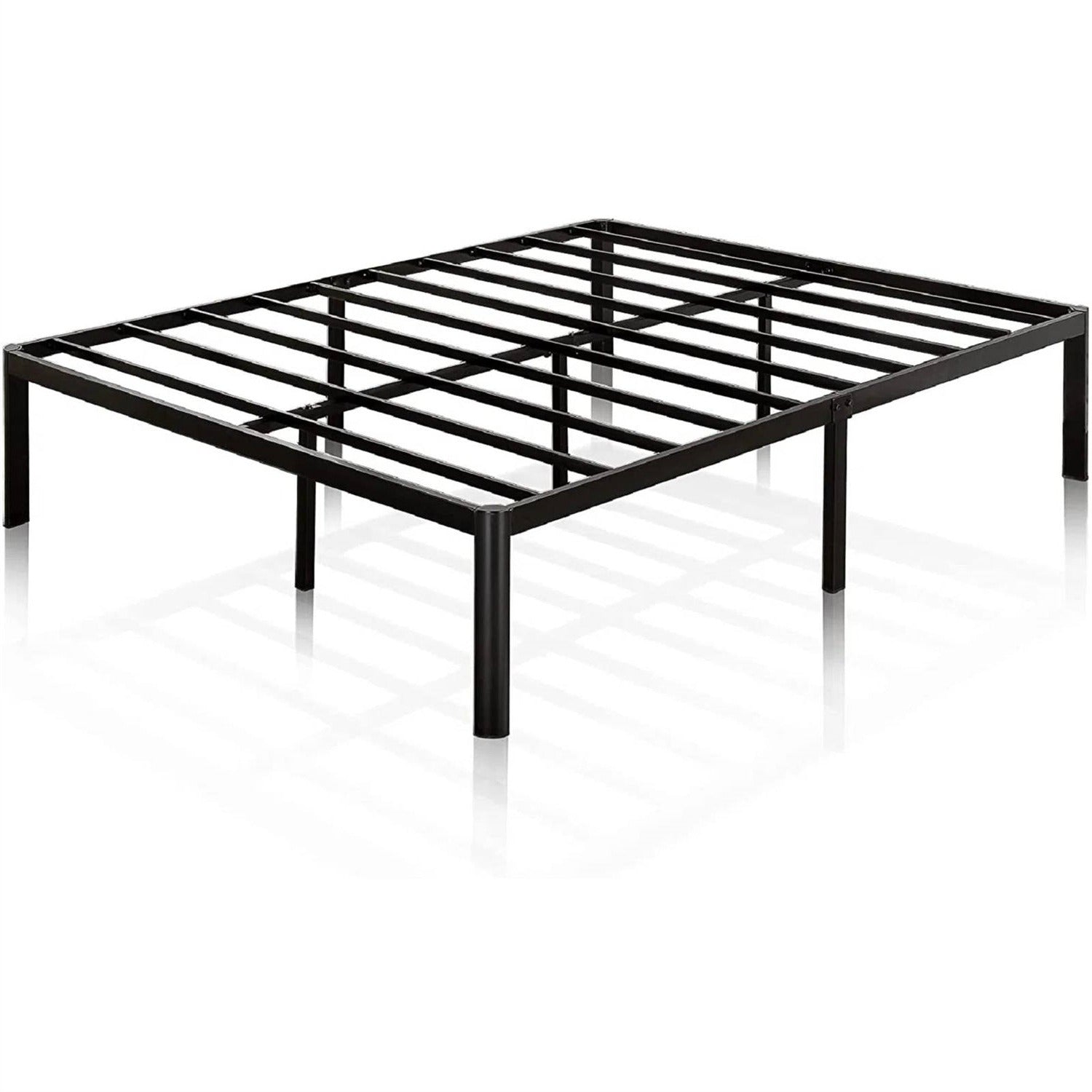 King Metal Platform Bed Frame with Rounded Legs 700 lbs Weight Capacity