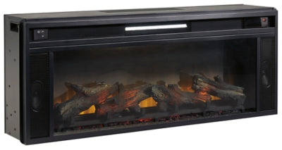 Ashley Signature Design Entertainment Accessories Fireplace Insert Black W100-12