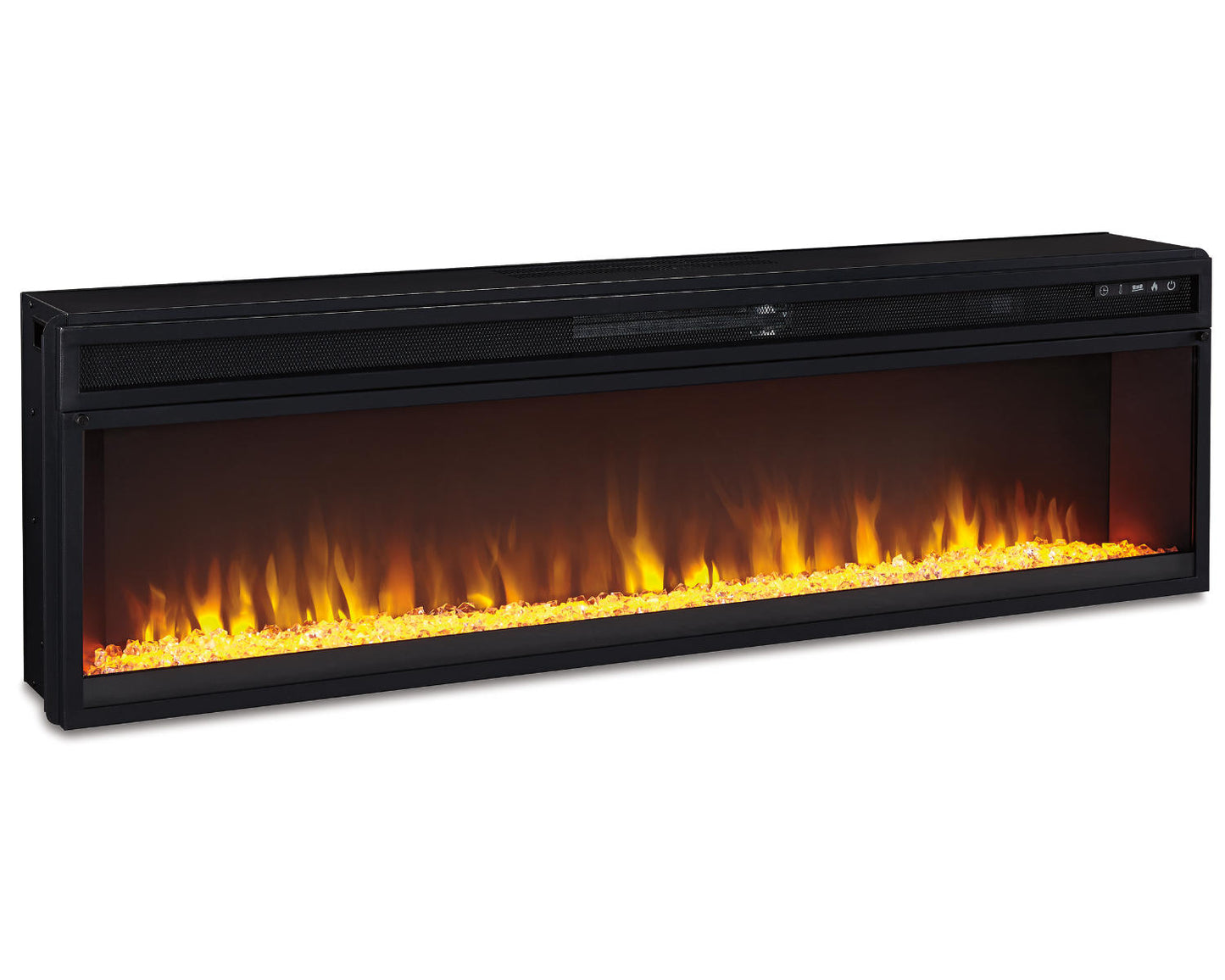 Ashley Signature Design Entertainment Accessories Electric Fireplace Insert Black/Gray W100-22