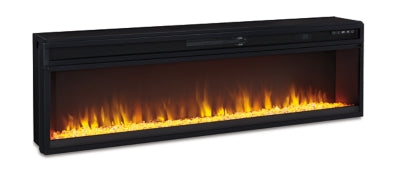 Ashley Signature Design Entertainment Accessories Electric Fireplace Insert Black W100-22