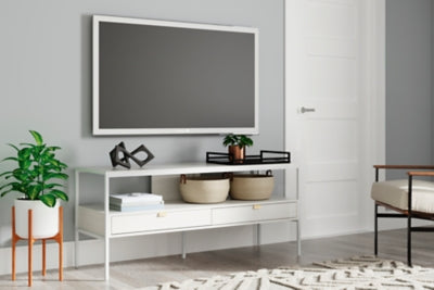 Ashley Signature Design Deznee 60" TV Stand White W162-68