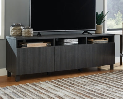 Ashley Signature Design Yarlow 70" TV Stand Black W215-66