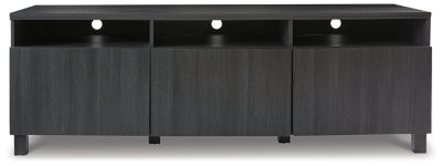 Ashley Signature Design Yarlow 70" TV Stand Black W215-66