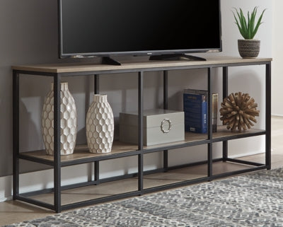 Ashley Signature Design Wadeworth 65" TV Stand Brown/Black W301-10