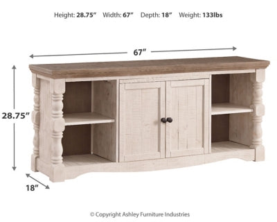 Ashley Signature Design Havalance 67" TV Stand Two-tone W814-30