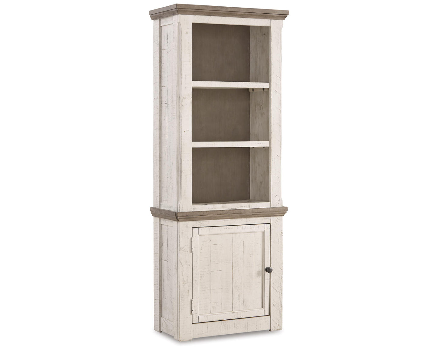 Ashley Signature Design Havalance Left Pier Cabinet White;Brown/Beige W814-33